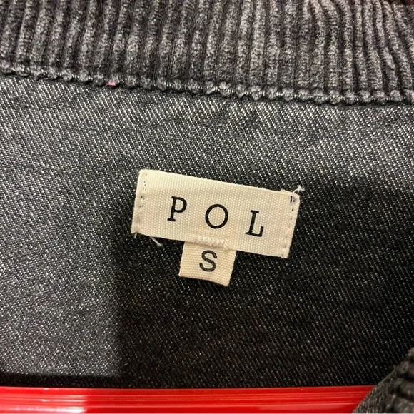 POL Denim Animal Print Jacket Size S - Picture 2 of 6